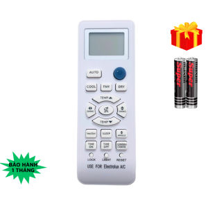 Điều khiển điều hòa ELECTROLUX Mã 03 remote máy lạnh ELECTROLUX - Tặng kèm pin