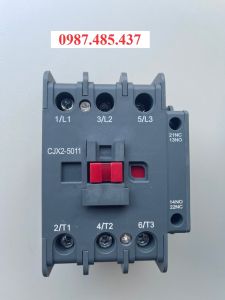 Contactor Khởi động từ CJX2-4011 5011 Công suất lớn 40A 50A 2 cặp tiếp điểm phụ hàng đẹp giá rẻ