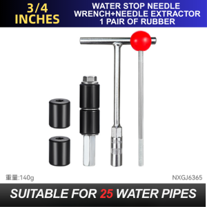 melt Water Stop Pin Metal 20/25/32 Water Stop Universal Plugging Repair Plumbing Tool Set PPR Pipe Waters Stop Pin Pipe Strap Stopper Plugging Repair Plumbing Tool Waters Stop Needle Repair Plumbing Tool