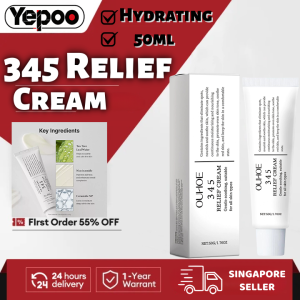 345 Relief Cream 50ml | Facial Moisturizer Soothing Hydrating