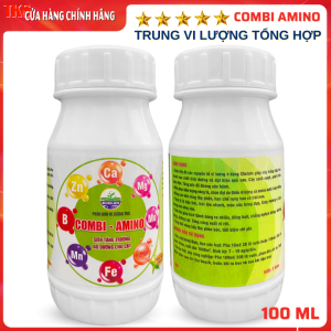 Phân Bón Lá Trung Vi LƯợng Tổng Hợp COMBI AMINO Đậm Đăck - Chai 100 ml