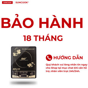 Bếp từ đơn SAST mặt gốm chống nứt | Công suất 2200W | Bảo hành toàn quốc