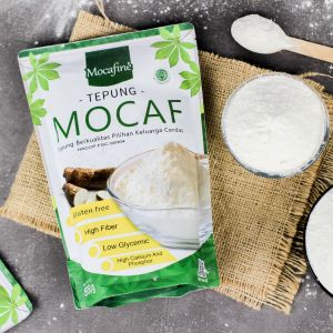 MOCAFINE - Tepung Mocaf Gluten Free Tepung Mocaf Untuk Diet 500gr