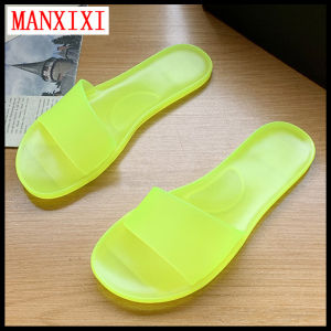 MANXIXI รองเท้าแตะแฟชั่นสีสันสดใสสำหรับผู้หญิงไซส์ใหญ่ (ขนาด36-42)