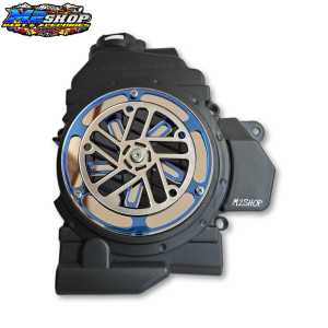 Tutup cover kipas mesin radiator set spiner cakra akrilik pnp vario 110 old karbu / vario 110 techno vario 110 2006-2013