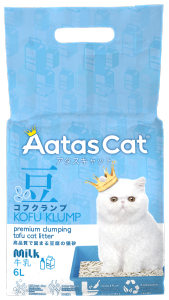 Aatas Cat Kofu Klump Tofu Litter 6L x 6 Bags