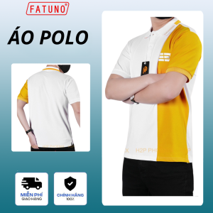 Áo thun POLO nam nữ thiết kế phối màu vải cá sấu cotton cao cấp ngắn tay