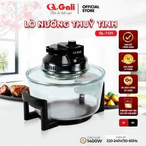 Lò Nướng Điện Gali GL-1121 17L 1400W Có Ngăn Nướng Chứa & Quạt Đôi - Tiết Kiệm Điện An Toàn