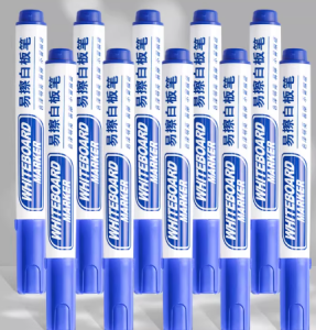 M&G Whiteboard Markers Erasable Black Large Capacity Color Red Blue Thick Tip for Office Teaching
