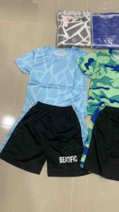 ชุดกีฬาเด็ก ชุดแขนสั้นขาสั้นเด็ก ชูดบาสเด็ก รวมส่งจากไทย