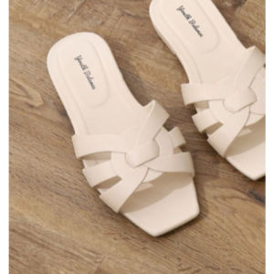 Sandal Flat Jelly Wanita Youth Balance Motif Jaring Ikat 2307-X1