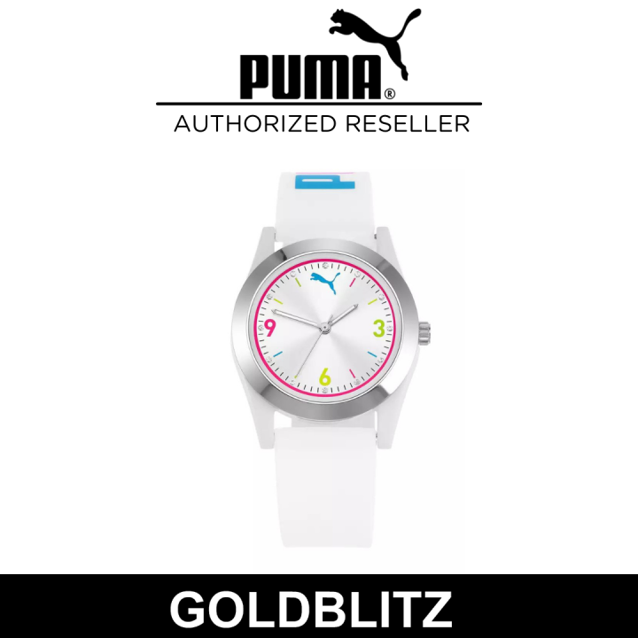 Puma P6051 Women s 11 White Quartz Watch Lazada