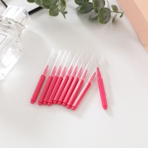 OMQAIO 30Pcs Có thể uốn cong Bàn chải niềng răng Dùng một lần Micro mềm Bàn chải giữa răng Bàn chải vệ sinh cốc Dễ sử dụng Dụng cụ làm sạch răng Dụng cụ vệ sinh răng miệng