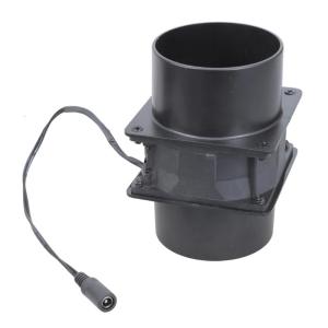 Multifunctional 8cm Inline Exhaust Fan 12V Solar Compatible Blower Fan For Electronic Cooling Kitchen Ventilation