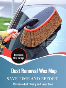 Rotating Folding Mop Wax Brush Scrub Car Car Wash Brush Wax Duster Wax Mop