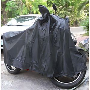 NMS Motorcycle Cover Black for Yamaha Sniper 150 MXI Waterproof Dustproof Anti-pusa Scratch High Quality w/ Storage Bag