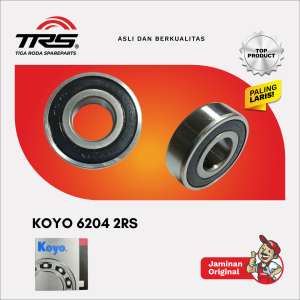 [TRS] LAKER BEARING KOYO 6204 2RS ORIGINAL KOYO