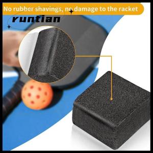 runtian Pickleball Paddle Eraser Carbon Fiber Pickleball Racket Cleaner Safe Paddle Dust Dirt Remover Tools Scratches Cleaner Eraser