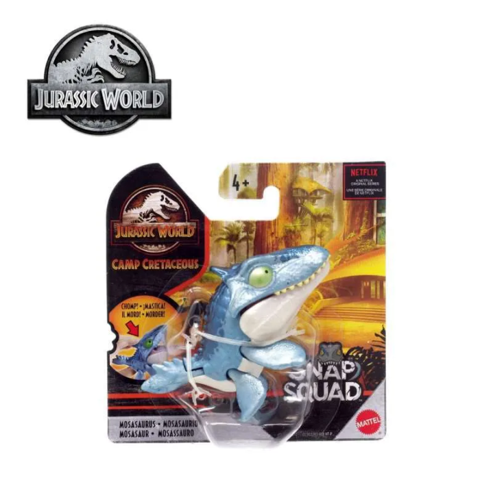 Jurassic World Camp Cretaceous MOSASAURUS a Snap Squad Mattel