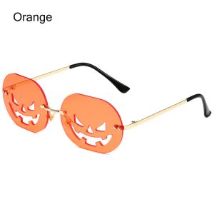 UNIITY Hợp thời trang Cutout Vui Kính bí ngô Halloween Đảng Kính Kính mát cho Phụ Nữ Người Đàn Ông