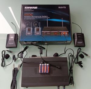 [snacknya yummy] Microphone wireless bando clip on ulx T2 / mic jepit + bando wireless ULX - T2