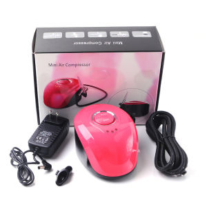 Tengfa Lina Dual-Máy Nén bình bơm phun tác động 0.2Mm/0.3Mm/0.4Mm Thiết Lập Phun Có Thể Điều Chỉnh Điện bình bơm phun Cho Móng Tay Nghệ Thuật trang trí bánh Trang Điểm