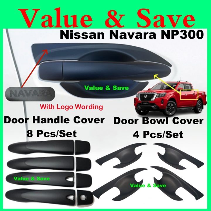 Nissan Navara NP300 2021 2023 Door Handle Cover Trim Car Accessories