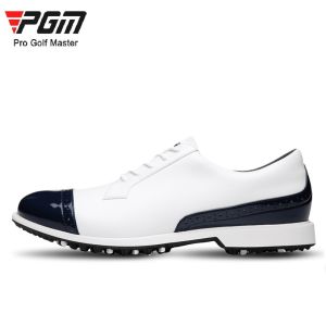 PGM Mens Golf shoes for men and males sports sneakers for Golf sports comfortable anti slip waterproof and with nails