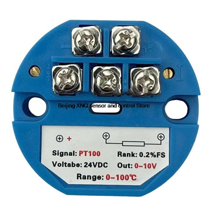 RTD pt100 temperature transmitter sensor module Thermal resistance 4 ...