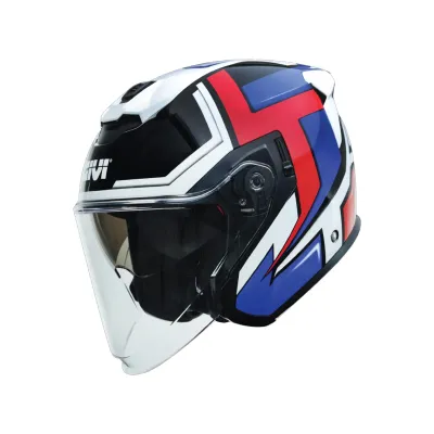 GIVI M37.0 Graphic Scuro Helmet (FREE HEVIK HELMET BAG)