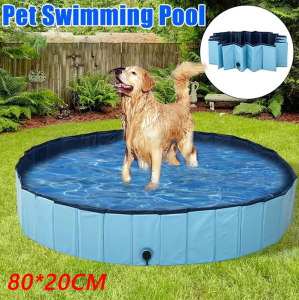 Durable Family Inflatable Pool with Bubble Bottom and Air Pump for Kids 18-24 Months to 6 Years
