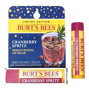 Burts Bees Limited Edition Cramberry Spritz Moisturizing Lip Balm 4.25g