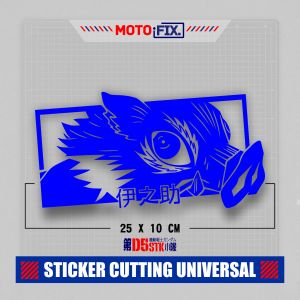 STIKER CUTTING PREMIUM MOTIF 18 / Sticker Mobil / LAPTOP / MATA ANIME / JDM / JAPAN DRIFT / KACA