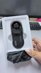 【ABODOS】AS-HF15 Mini Handheld Fan Portable Desktop Personal Small Fan 14000 RPM Powerful Airflow 3000mAh Rechargeable Digital Display