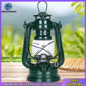 Winnereco Kerosene Lantern for Outdoor Use - Metal Hurricane Lamp for Camping and Patio Lighting