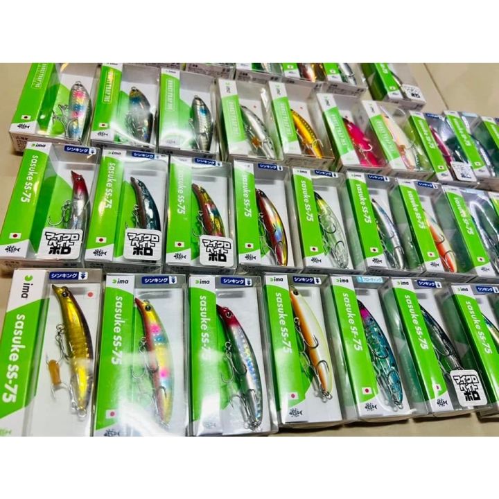Leurre Ima Sasuke SF 75 Mm - Flottant - Couleur 105 - Avec Grelots - Pour Bar De Mer - Neuf