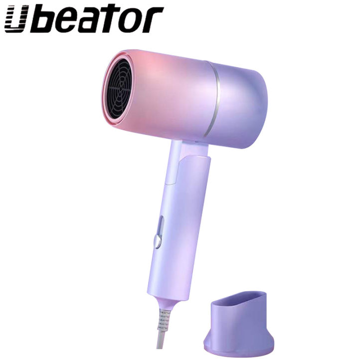 Folding Hairdryer 220V-240V 750W With Carrying Bag Hot Air Anion