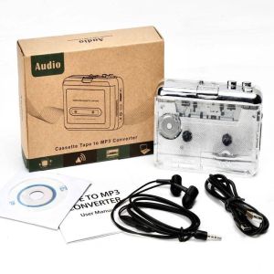 TONIVENT TON010 Portable Cassette to MP3 Player Mini USB Tape Player MP3 Converter CD Cassette Capture Audio Music Player for PC