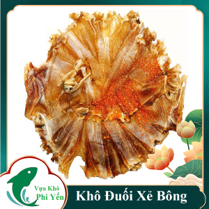 KHÔ CÁ ĐUỐI THỊT DÀY NGỌT MỒI NHẬU LAI LAI--Khô Cá Đuối Bông