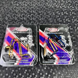 WMH TWO TONE / GOLD HELMET HOOK / UNIVERSAL HELMET HOOK FOR MOTORCYCLE / THAILAND DESIGN ELECTROPLATING PRODUCT / MOTORCYCLE ACCESSORY STORAGE