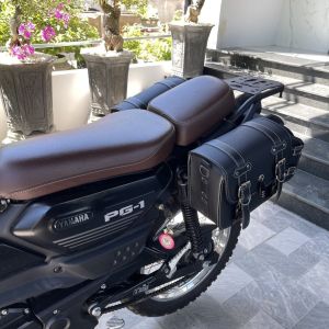 Cặp Túi Da Treo Hông Xe Yamaha Pg1 Có Khoá 26cm