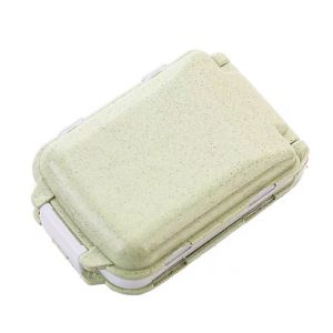 8 Grid Clamshell Design Medicine Tablet Pill Storage Organizer Heavy Duty Light Weight for Travel