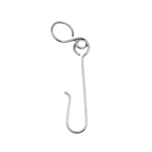 Multipurpose Hanging Hook Unique Outdoor Hook Weatherproofed Metal Hook for Versatiles Welding Use