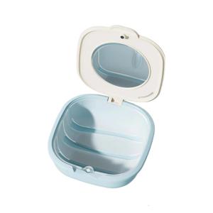 Thin Simple Invisible Aligner Holder Case for Daily Use Durable Dustproof Storage Solution for Orthodontic Appliances