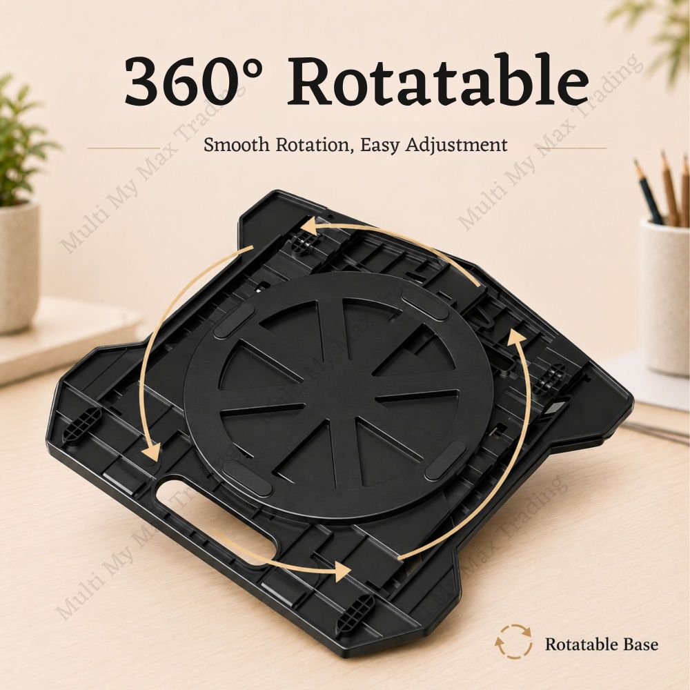 Adjustable Portable Laptop Stand Non-slip Ventilated Holder_voghion.com
