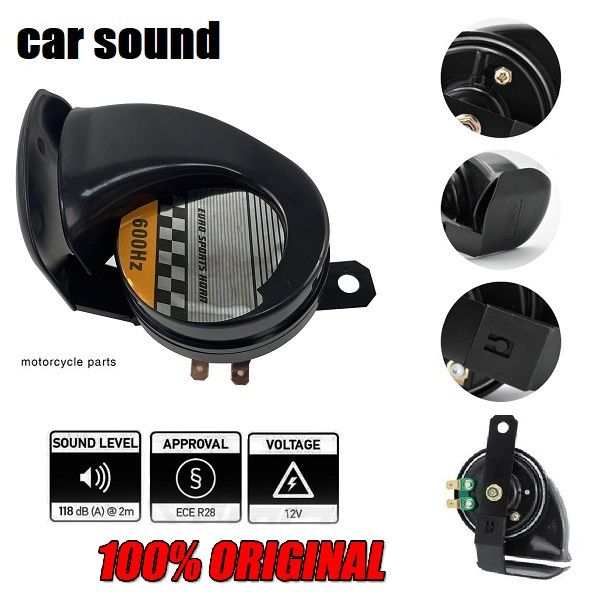 SUZUKI STEP 115 Motorcycle horn Body Parts Accessories Super Loud Horn ...