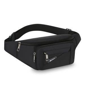 Waist Bag Chest Bag Single Shoulder Crossbody Bag Waterproof Durable Large-capacity for Men