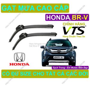Gạt Mưa Lưỡi Silicon Kính Lái Honda BR-V Cặp Gạt M.ưa Kính Lái Honda BR-V Có Đủ S.ize Cho Các Đời Xe Honda BR-V