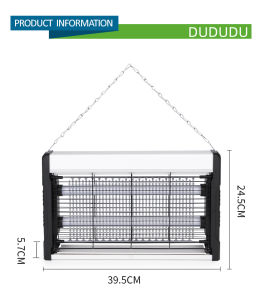 Mosquito Killer Electric Lamp 4/6/20/30/40W Insect Fly Electric Killer Easy-to-Clean Removable Washable Tray