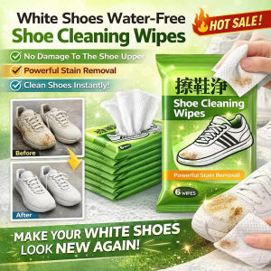 Shoe Cleaning Wipes Waterless Instant Clean No Rinse White Sneakers Quick Easy Daily Shoe Care